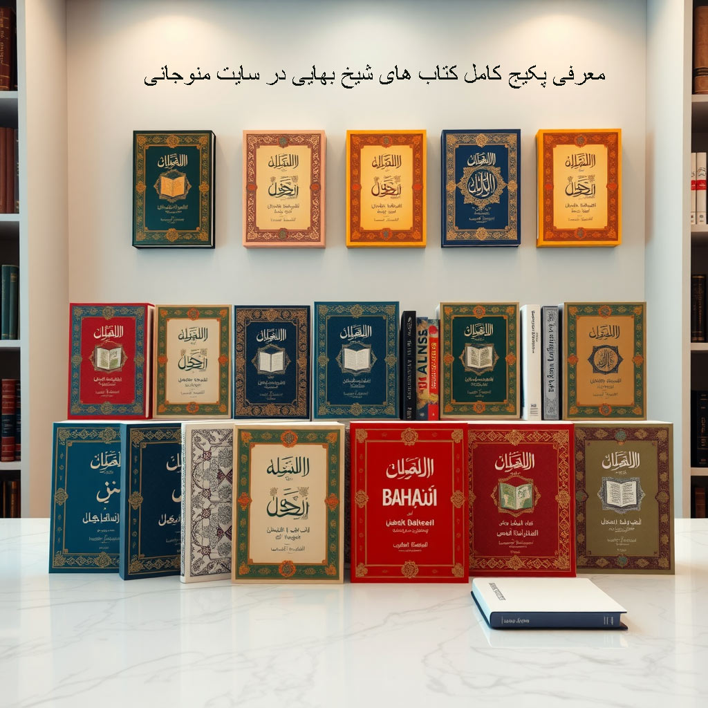 معرفی پکیج کامل کتاب‌ های شیخ بهایی در سایت منوجانی